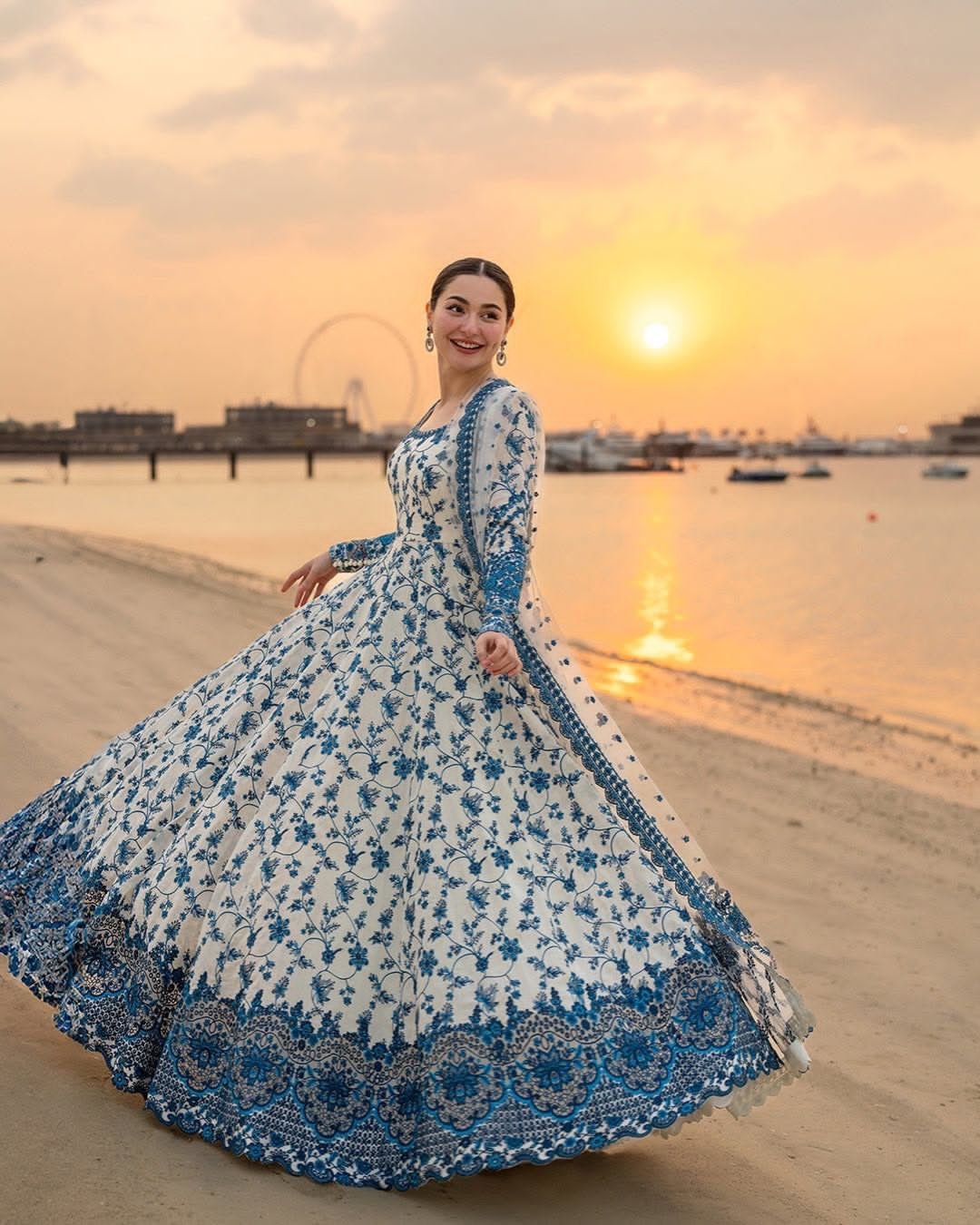 Anarkali 3-piece Suit