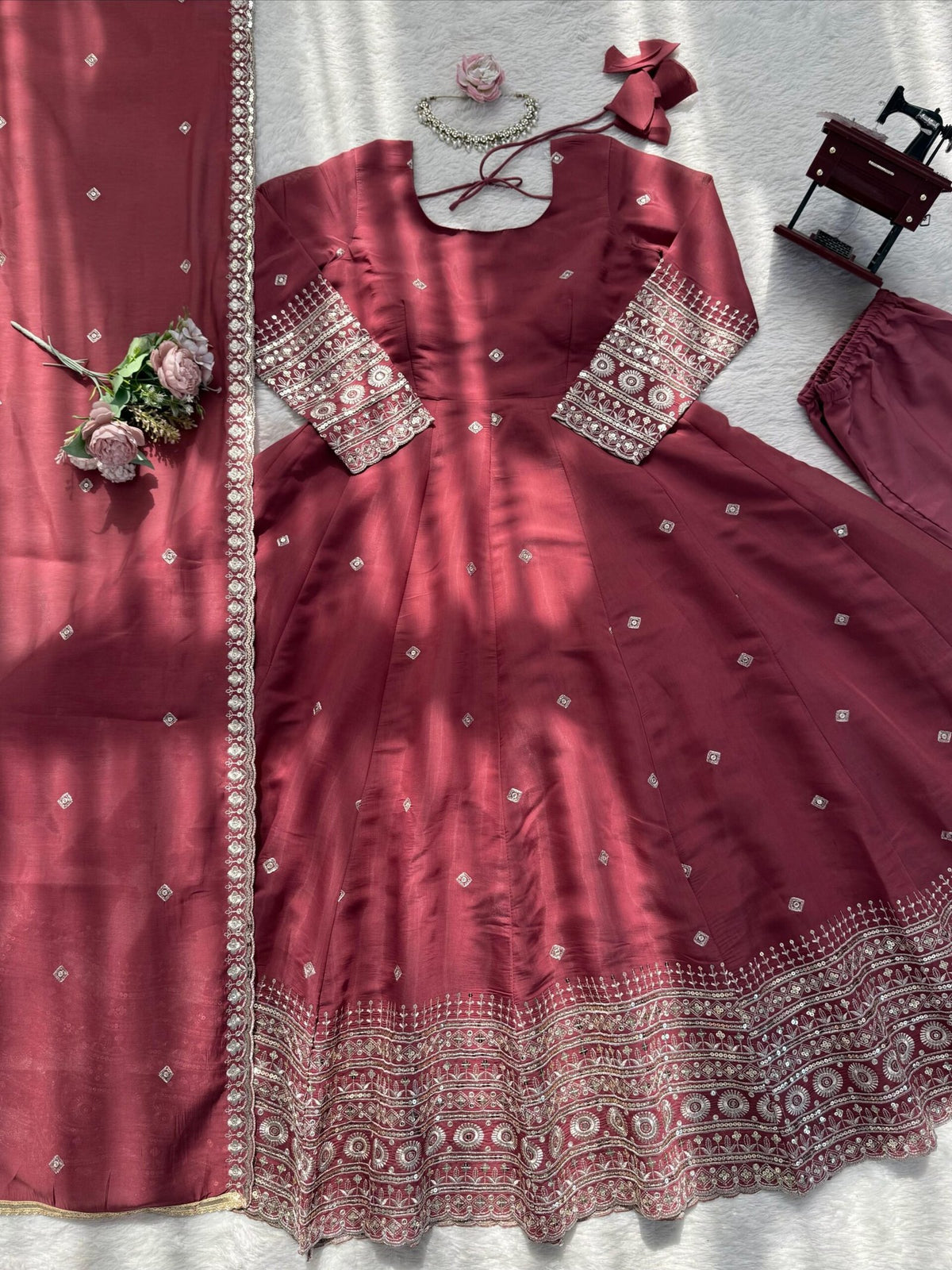 Heavy gown