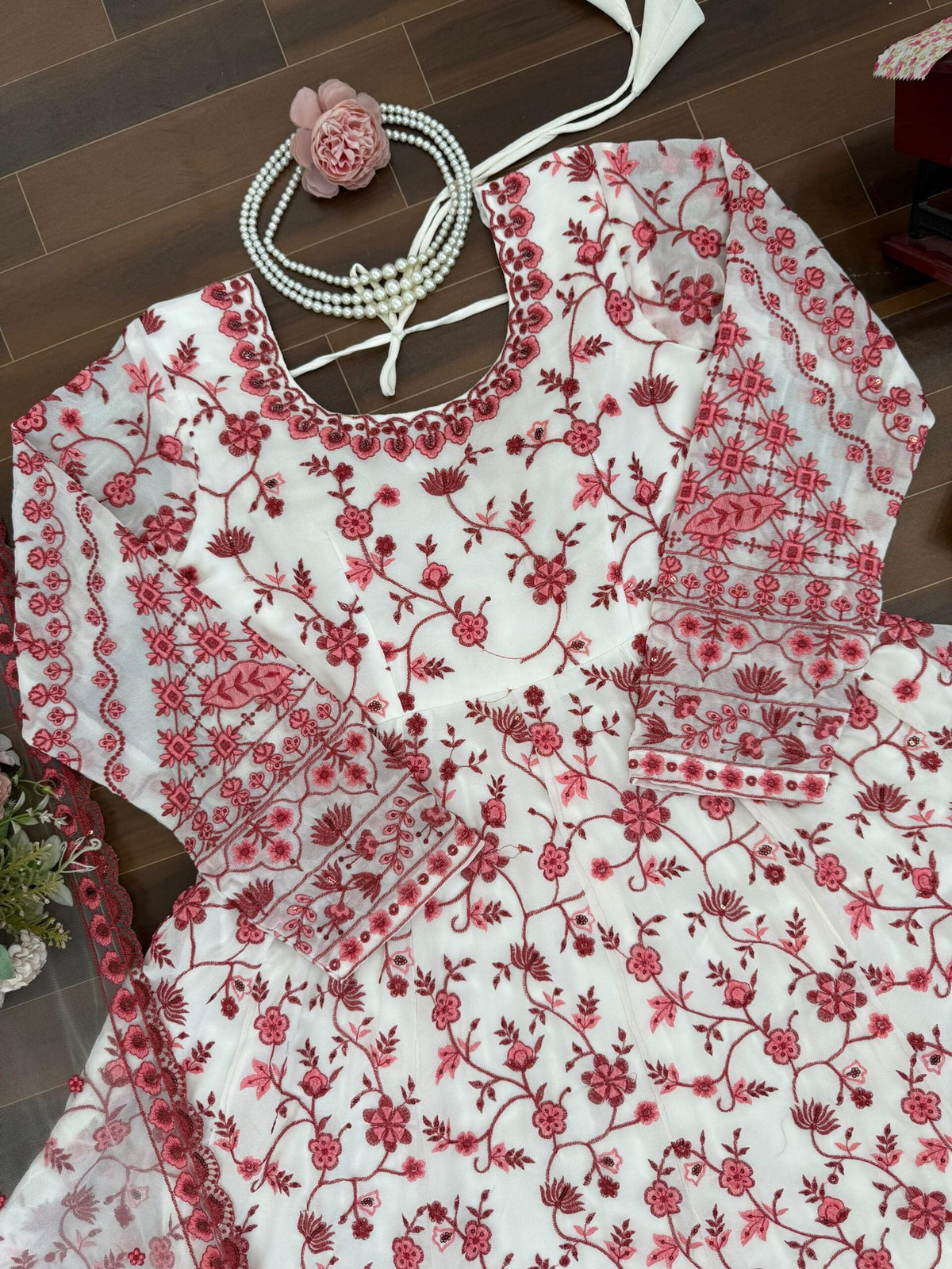 Anarkali 3-piece Suit