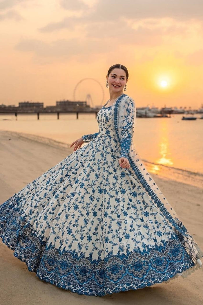 Faux Georgette Anarkali Suit