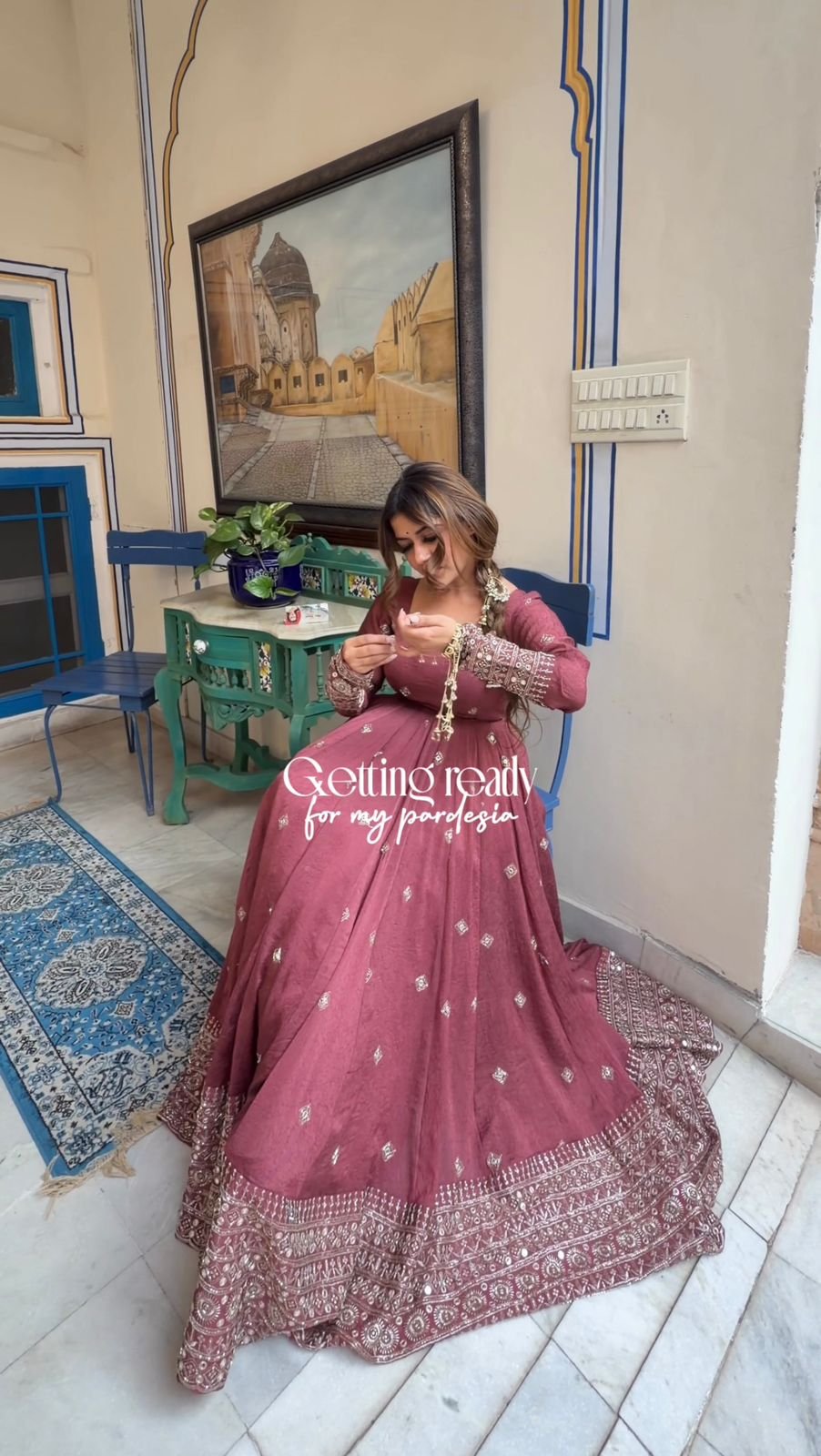 Heavy gown
