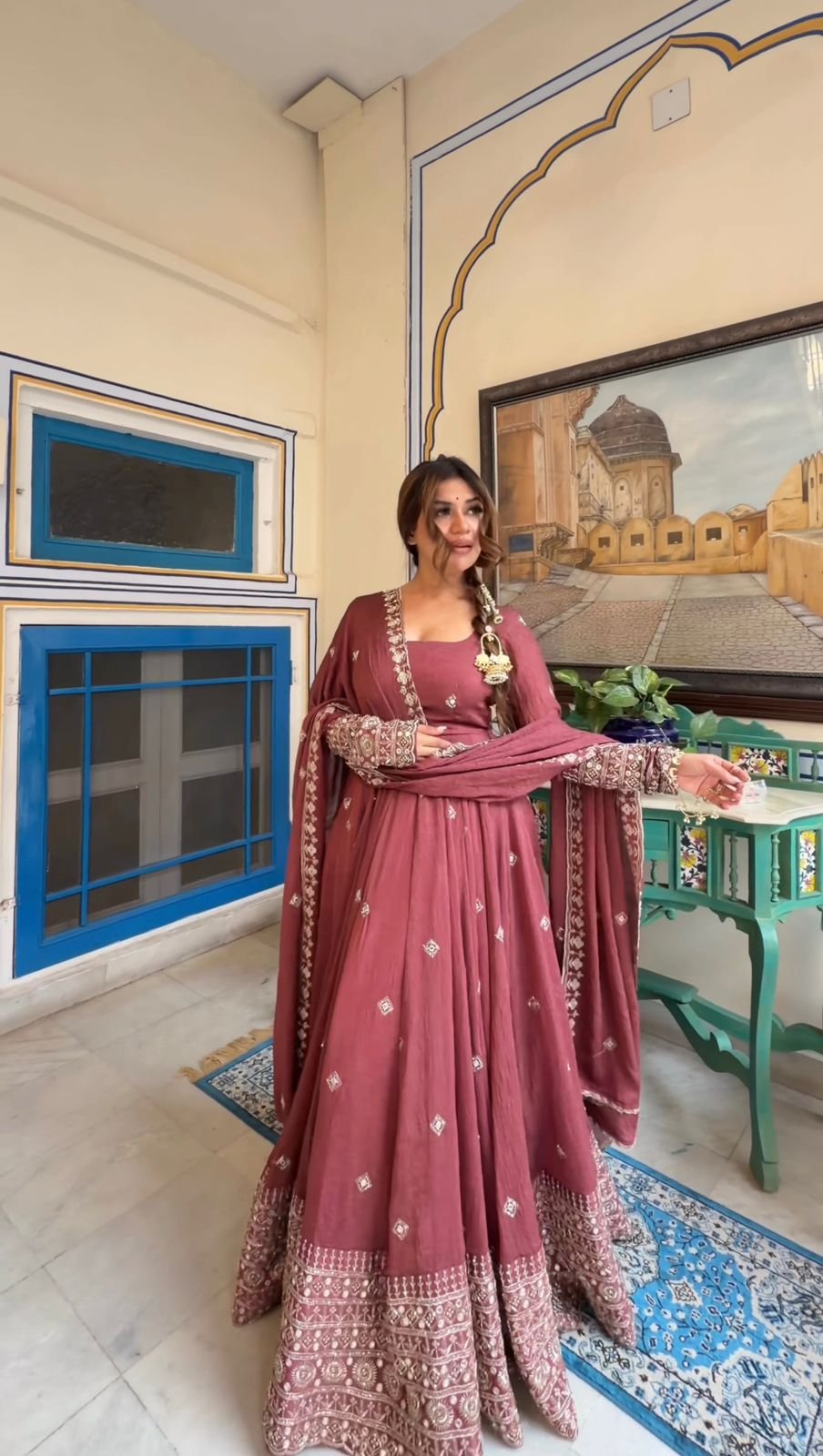 Heavy gown