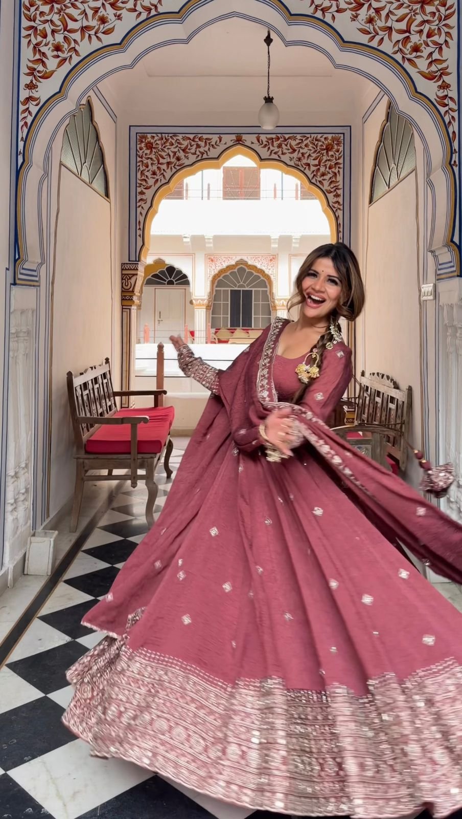 Heavy gown