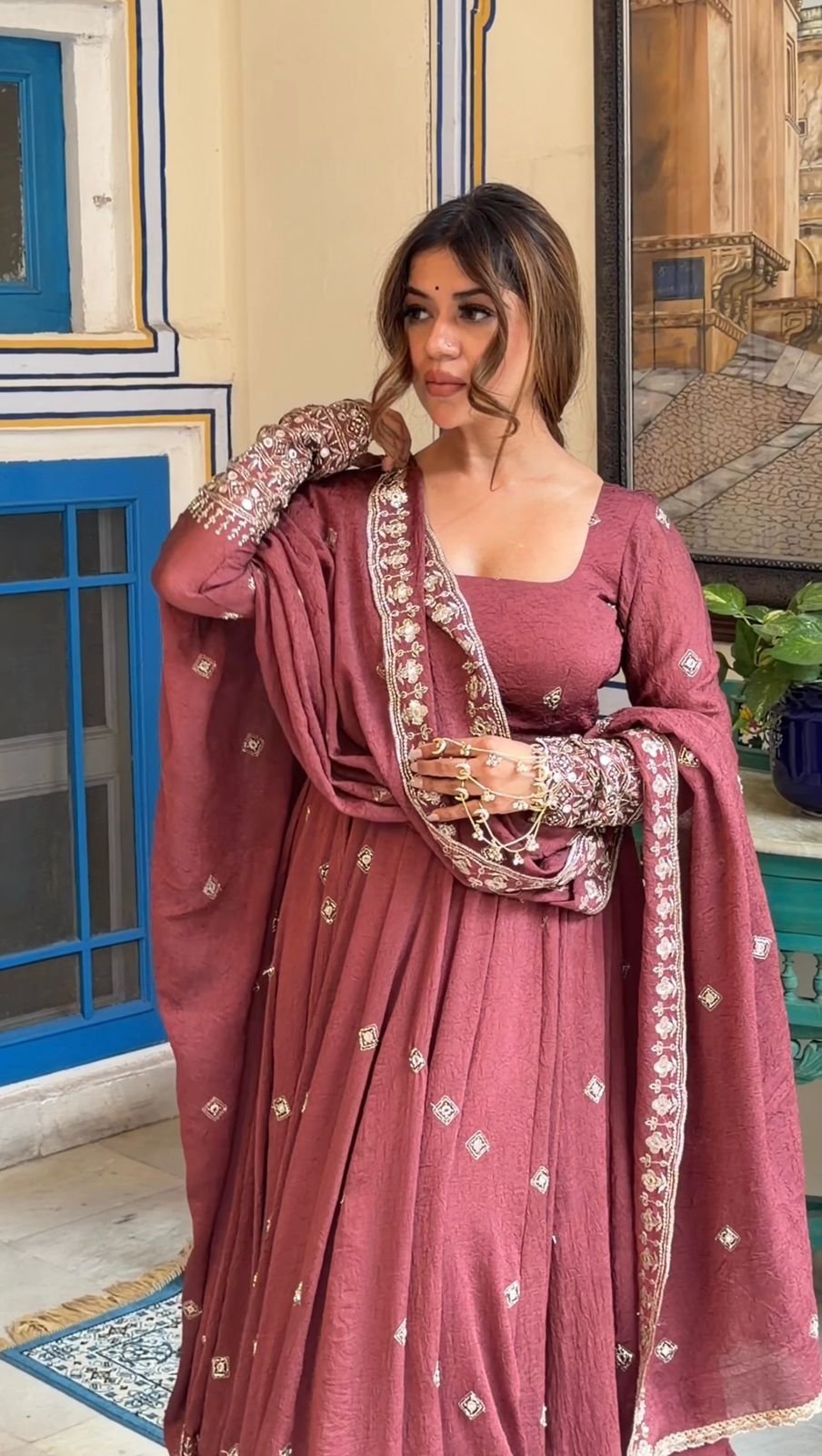 Heavy gown