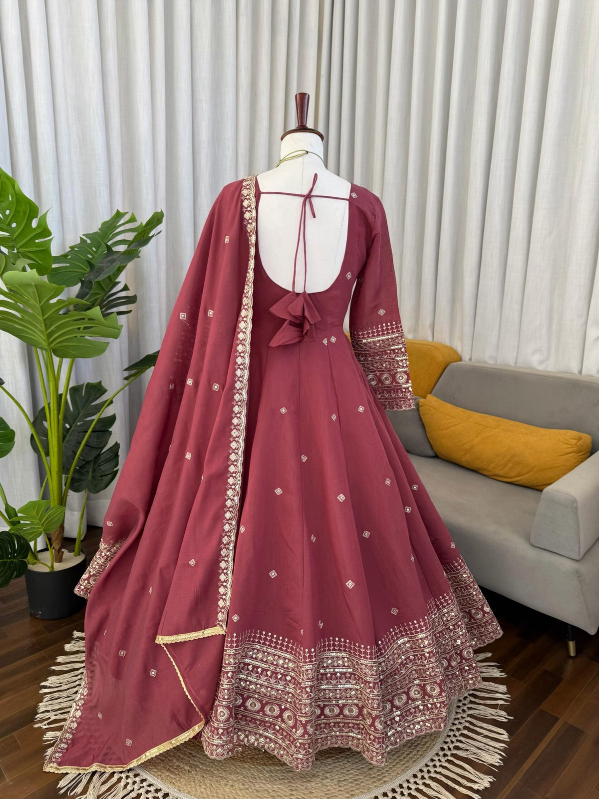 Heavy gown