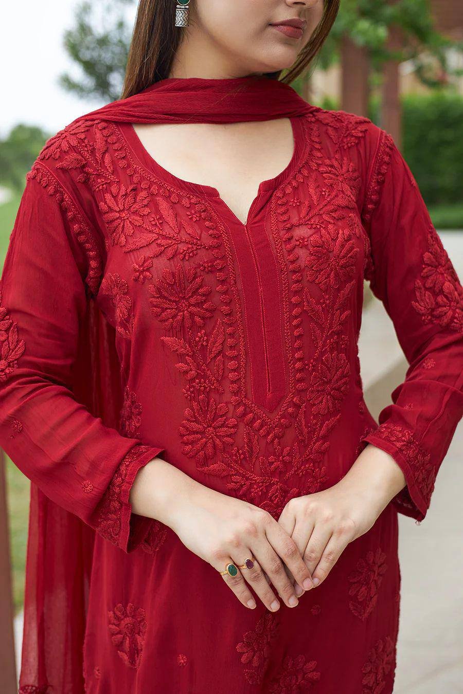 ChikanKari Suit