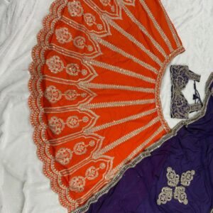 Premium Silk Two Tone Lehenga