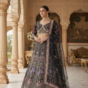 Premium Kasturi Silk Lehenga