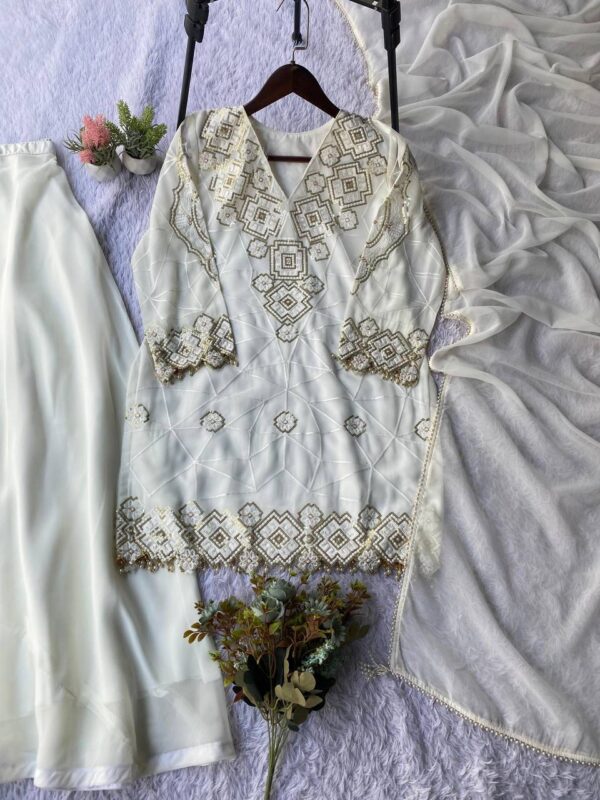 TOP PALAZZO WITH DUPATTA SET