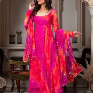 Exotic Rangoli Georgette Suit Set