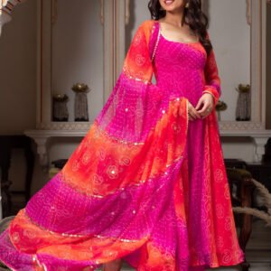 Exotic Rangoli Georgette Suit Set