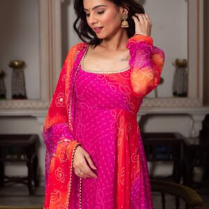 Exotic Rangoli Georgette Suit Set