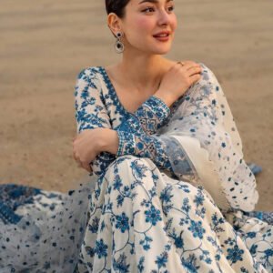 Faux Georgette Anarkali Suit