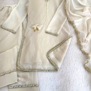 Misty Beige Farsi Style Salwar Suit
