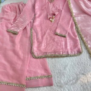 Baby Pink Farsi Style Salwar Suit
