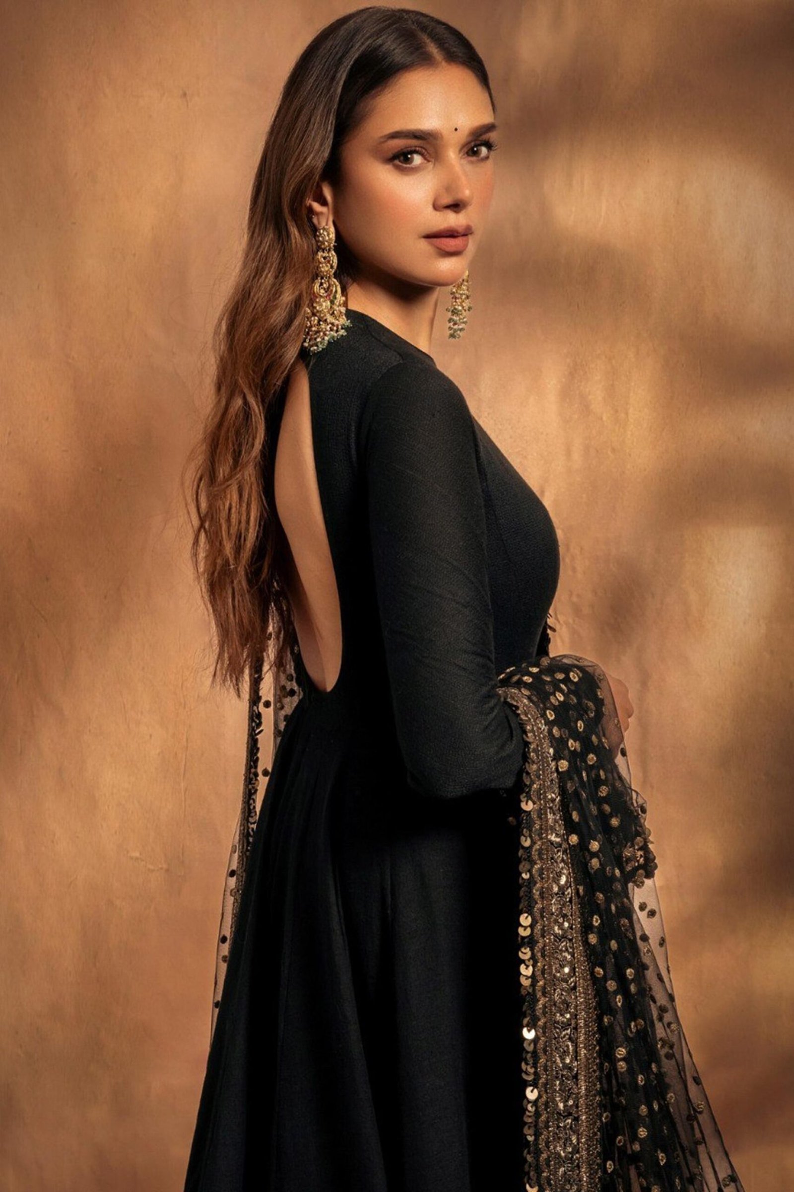 Black Rayon Embroidered Anarkali Suit Set Black Rayon Embroidered Anarkali Suit Set